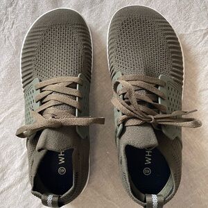 WHITIN Knit Sneakers Olive Green | Size 40 (US Women’s 9) | New, Never Worn
